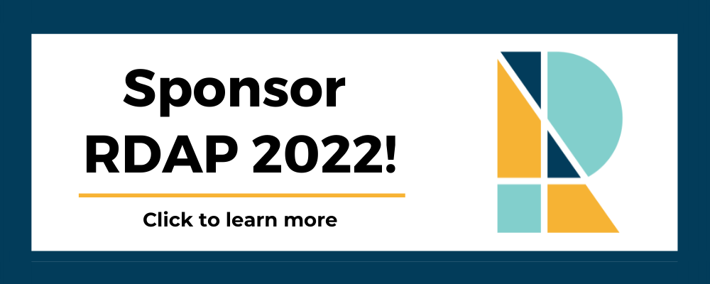 Sponsor RDAP 2022! Click to learn more